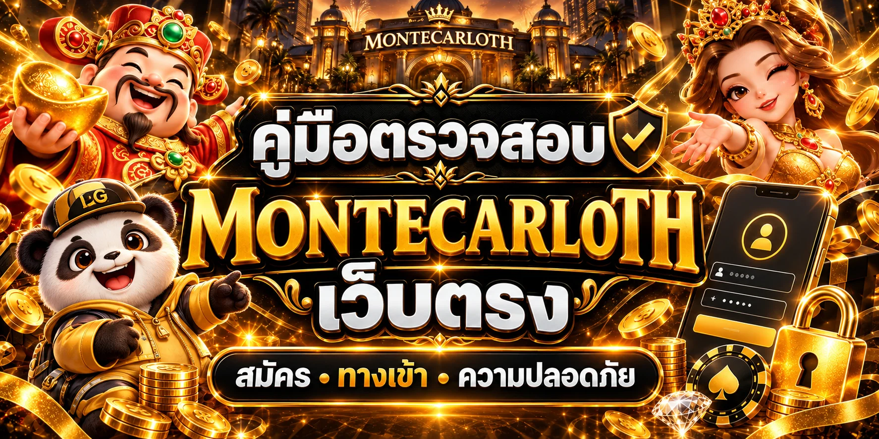 MONTECARLOTH เว็บตรง วิธีตรวจทางเข้า สมัคร และความปลอดภัย